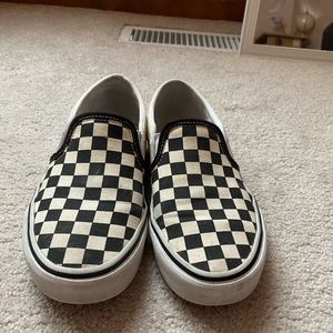 checkered vans